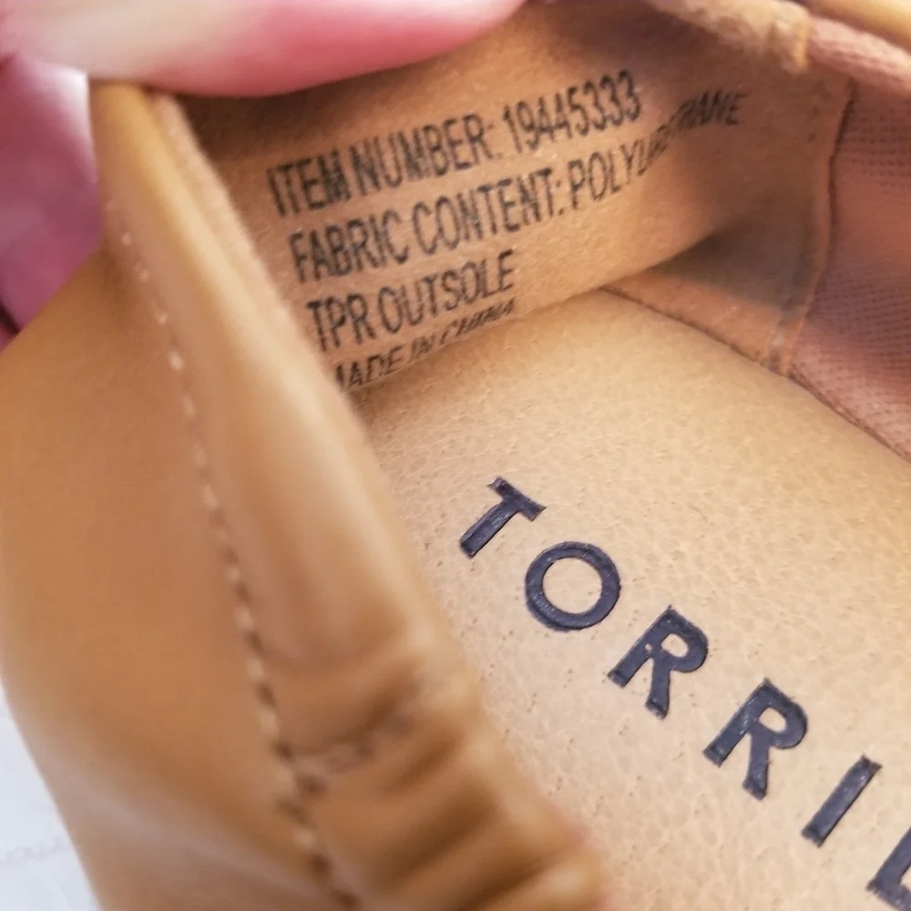 TORRID Women's Scrunch Ballet Flat Taupe Size 6 (WW) 19445333